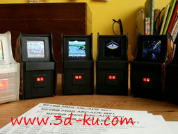 3D打印模型迷你游戏机，在家也可的图片