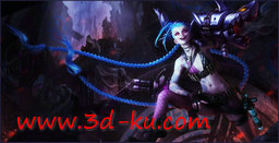 3D打印模型Jinx的图片