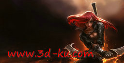 3D打印模型Katarina的图片