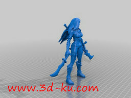 3D打印模型Katarina的图片