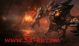 3D打印模型Malphite的图片