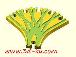 3D打印模型玩具火车轨道的图片