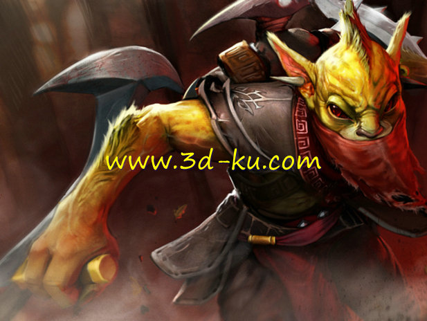 Dota中的角色模型的图片1
