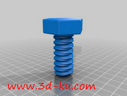 3D打印模型魔术螺丝的图片