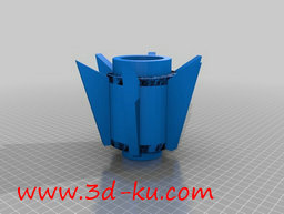 3D打印模型乐高火箭的图片