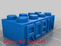 3D打印模型乐高积木块的图片