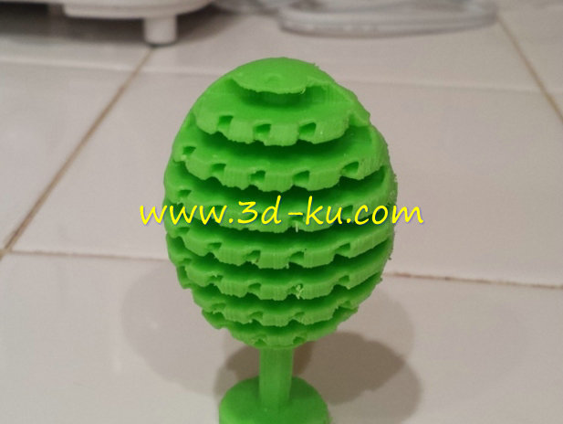 3d乐高玩具树模型的图片1