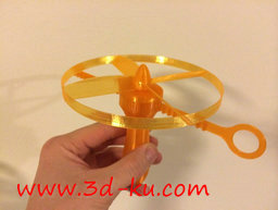 3D打印模型飞天盘玩具的图片