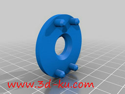 3D打印模型飞天盘玩具的图片