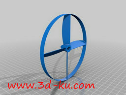 3D打印模型飞天盘玩具的图片