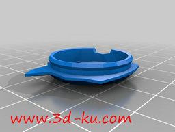 3D打印模型炫酷的机动摩托车的图片