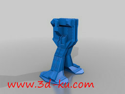 3D打印模型未来机器人猎人头的游的图片