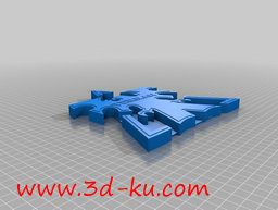 3D打印模型星际争霸2标志的图片
