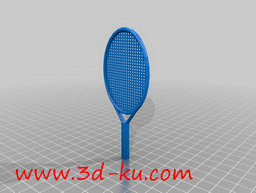 3D打印模型网球拍的图片