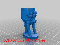 3D打印模型信徒口袋游戏的图片