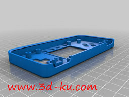 3D打印模型PiGRRL Zero树莓派游戏机的图片