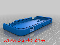 3D打印模型PiGRRL Zero树莓派游戏机的图片