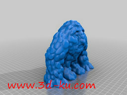 3D打印模型岩石怪的图片