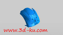 3D打印模型Gears Of War头盔的图片