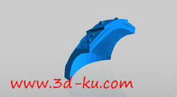 3D打印模型Gears Of War头盔的图片