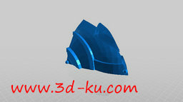 3D打印模型Gears Of War头盔的图片