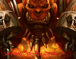 3D打印模型Garrosh Hellscream的图片