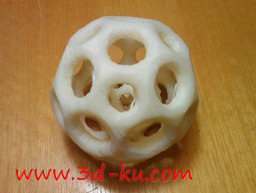 3D打印模型网格球的图片
