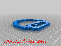 3D打印模型马里奥物行头剪影的图片