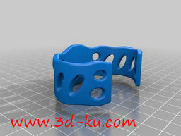 3D打印手镯模型的图片