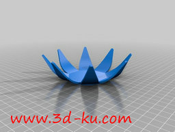 3D打印模型珠宝摆放台的图片