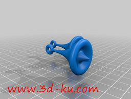 3D打印模型此耳环设计的灵感来自的图片