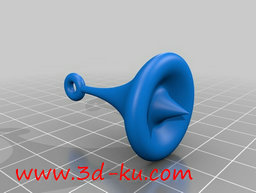 3D打印模型此耳环设计的灵感来自的图片