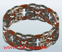 3D打印模型手环的图片