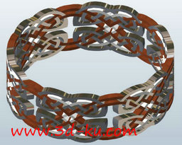 3D打印模型手环的图片