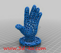 3D打印珠宝手模型的图片