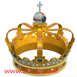 3D打印模型皇冠的图片