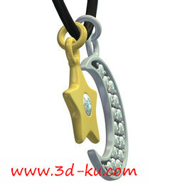 3D打印模型项链的图片