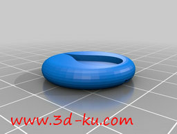 3D打印模型有项链、戒指和手镯，的图片