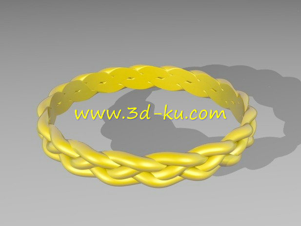 好像用绳子编出来的戒模型的图片1