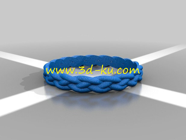 好像用绳子编出来的戒模型的图片2