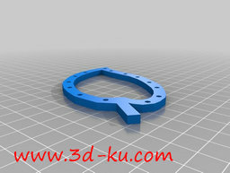 3D打印模型可以放下21对不同大的图片