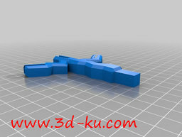 3D打印模型可以放下21对不同大的图片