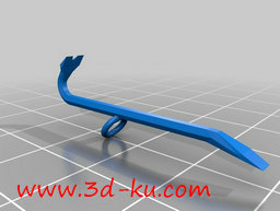 3D打印模型像一根撬棍一样的小吊的图片