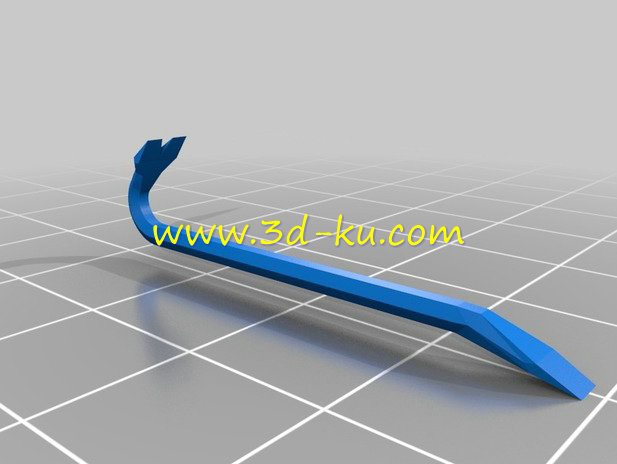 像一根撬棍一样的小吊模型的图片3