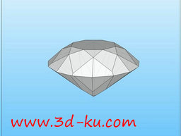 3D打印模型钻石恒久远，一颗永流的图片