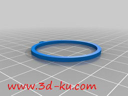 3D打印模型大箍耳环的图片