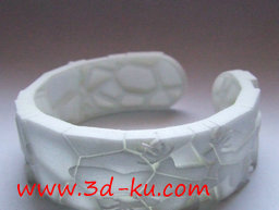 3D打印模型蜥蜴手镯的图片