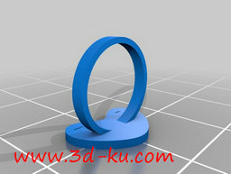 3D打印模型心形戒指，充满爱意的图片