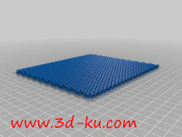3D打印模型六角链手环的图片