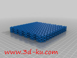 3D打印模型六角链手环的图片